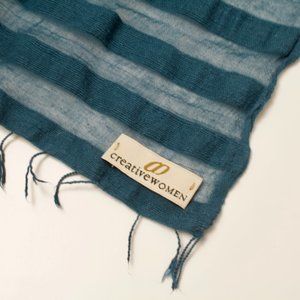 "Creative Women" Ocean Blue Scarf